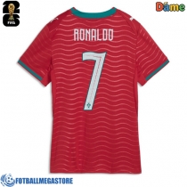 Fotballdrakt Dame Portugal Cristiano Ronaldo #7 Hjemmedrakt VM 2026 Kortermet